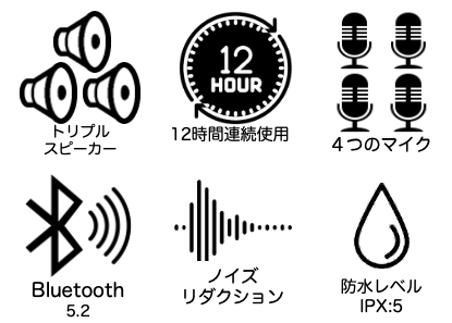 NY発！最高音質のハイエンドTWSイヤホン。【トリプルドライバー/高品質